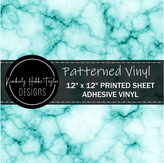 Turquoise Marble vinyl