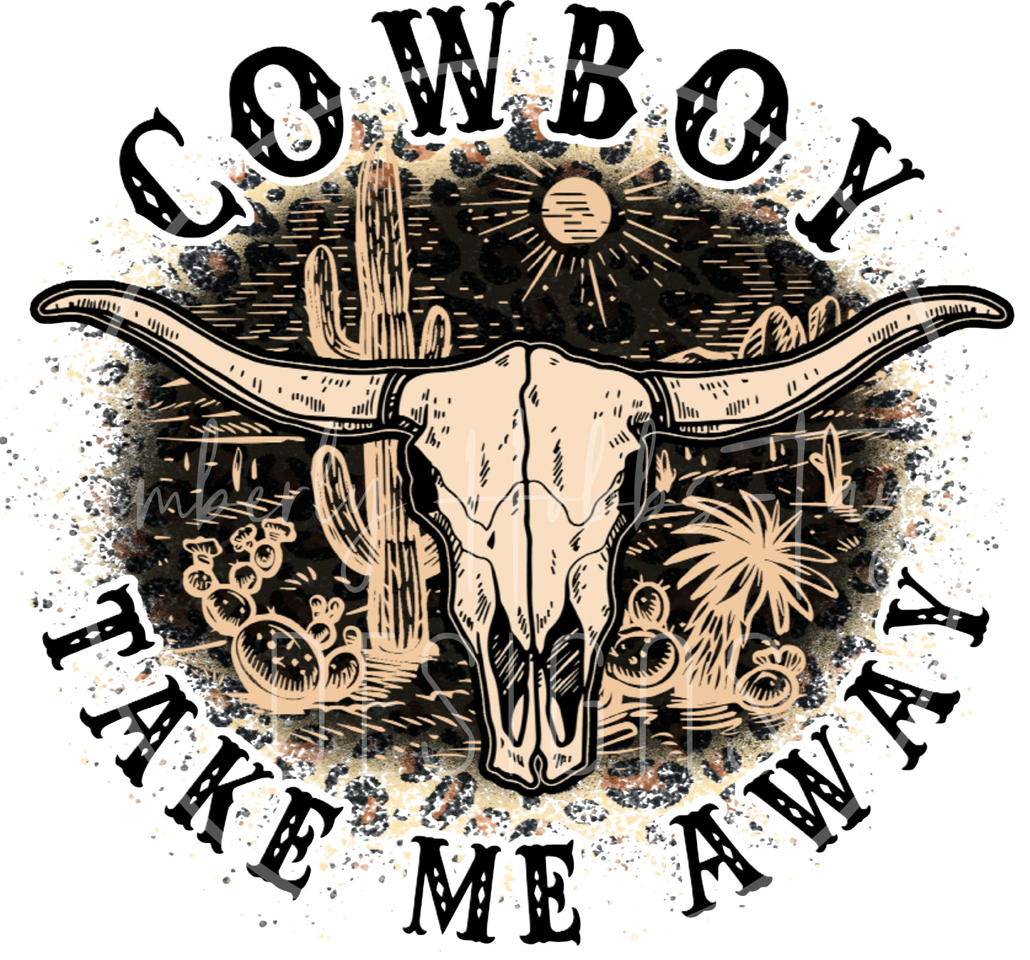 Cowboy Take Me Away decal