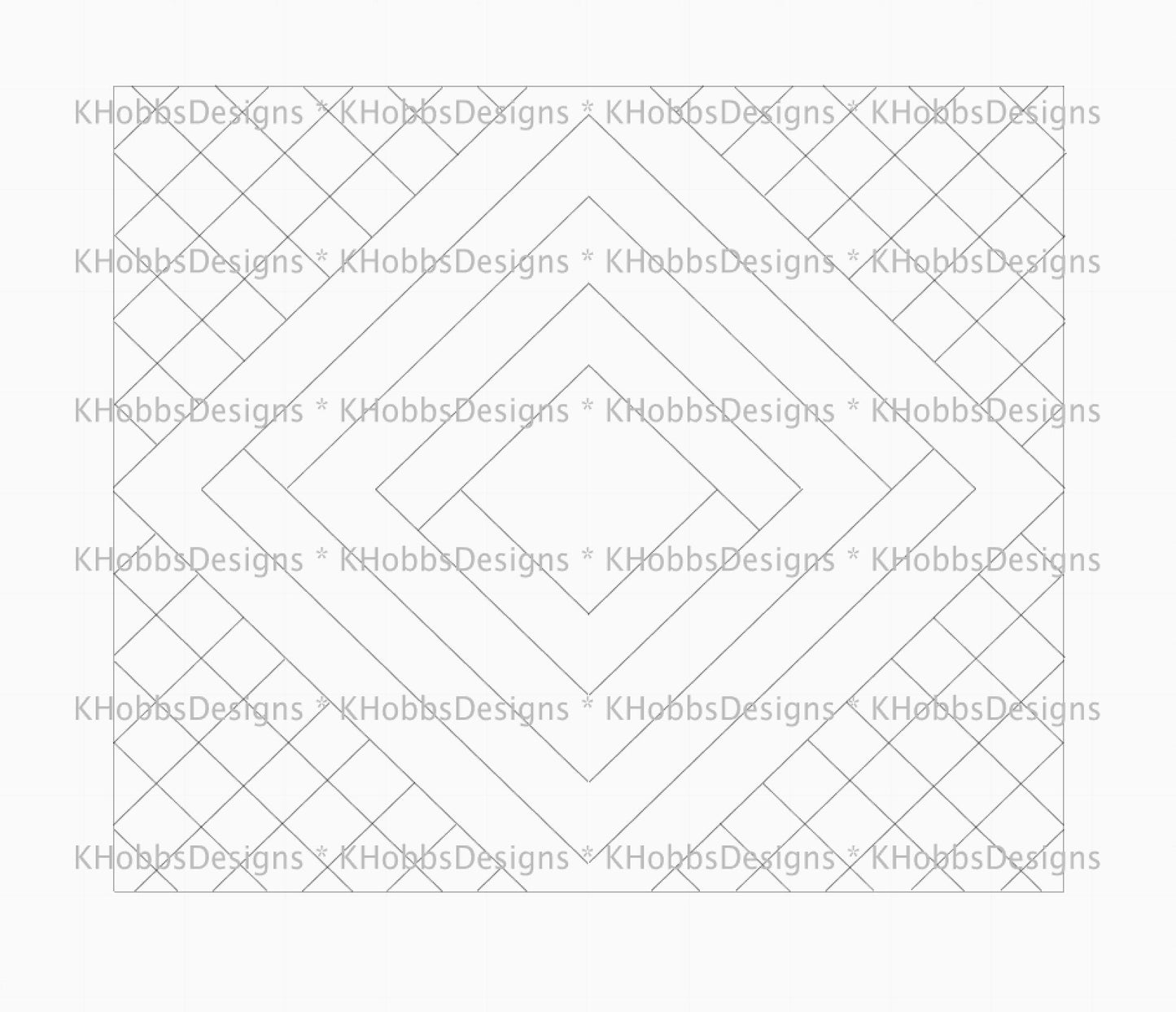 Prism Plaid Template for Craft Haven 20oz Skinny Straight - Digital Cut File Only