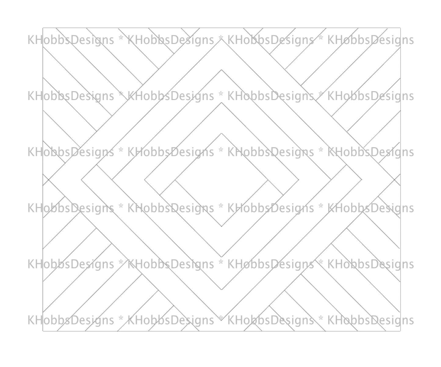Prism Striped Template for TSM 32 Plump - Digital Cut File Only